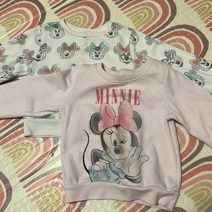 Minnie Mouse sweatshirt bundle